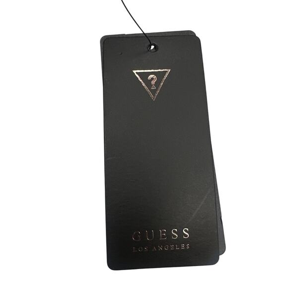 Faux Leather Guess Pants New Burgundy Size 12 - Picture 4 of 7